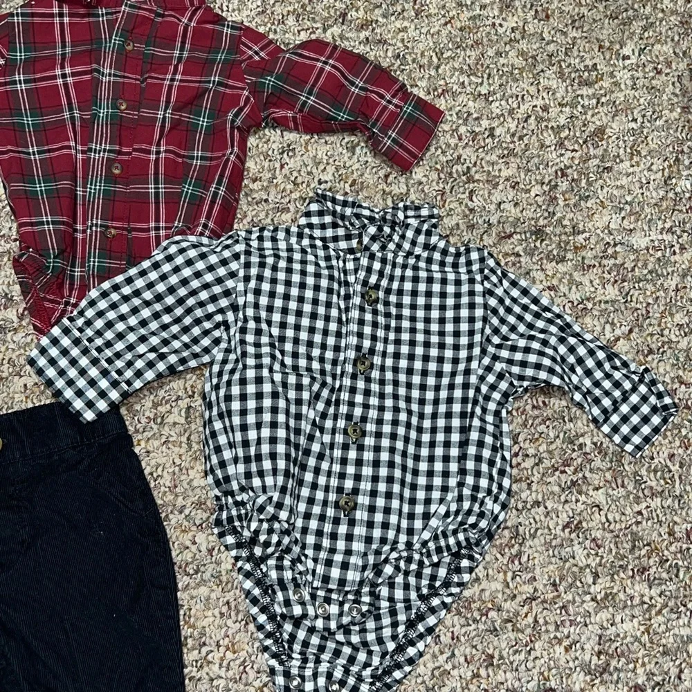 Boys Carter's Gray‎ Baby Outfit Suit 3 months